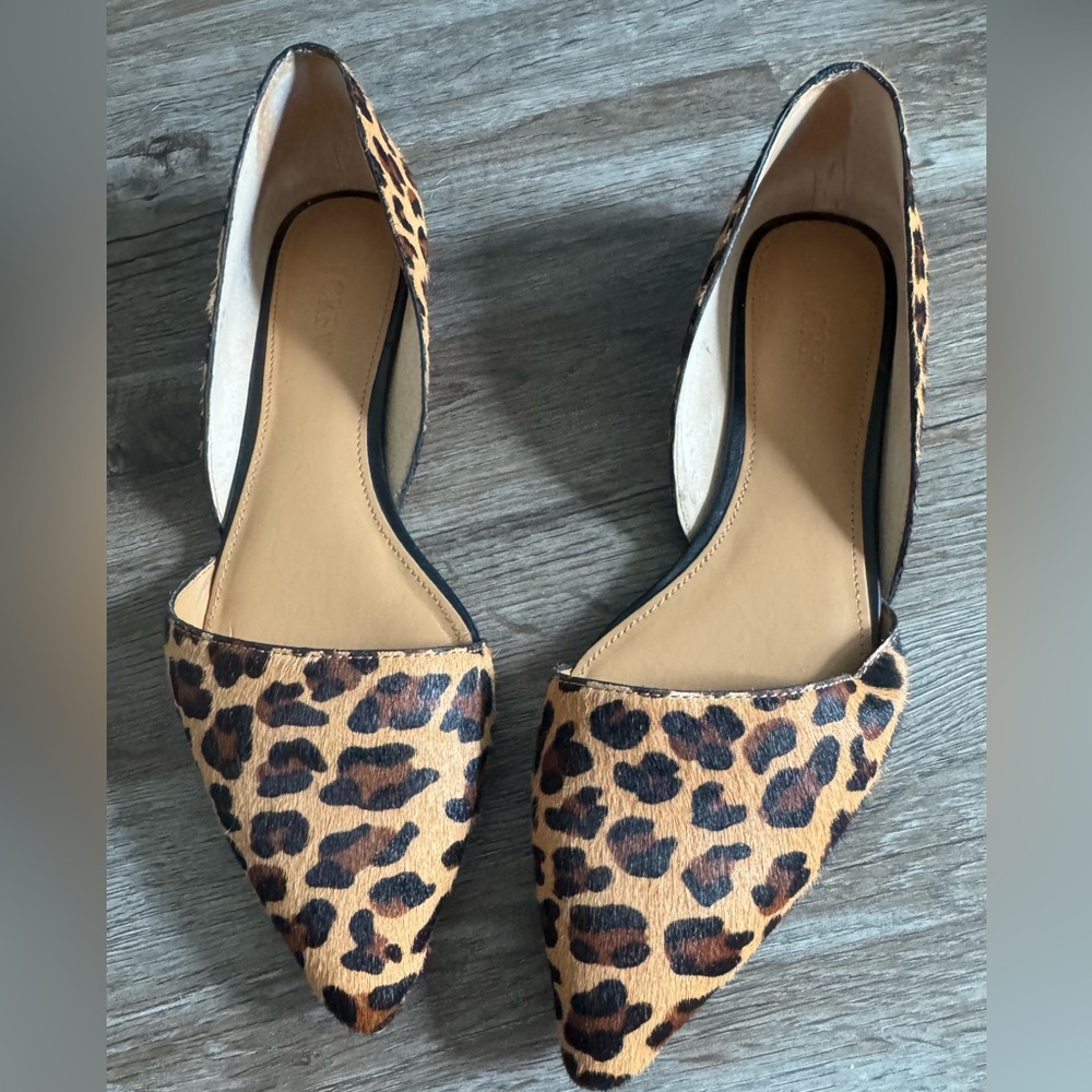 J. Crew Factory Leopard Print Flats